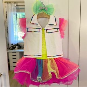 Weissman neon dance recital costume